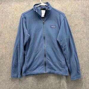 Patagonia Jacket Mens Small Blue Full Zip Fleece Better Sweater Outdoor